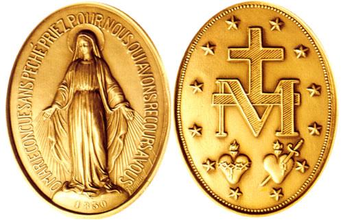 Medalla Milagrosa Virgen María La Santísima Virgen María | Pañuelo